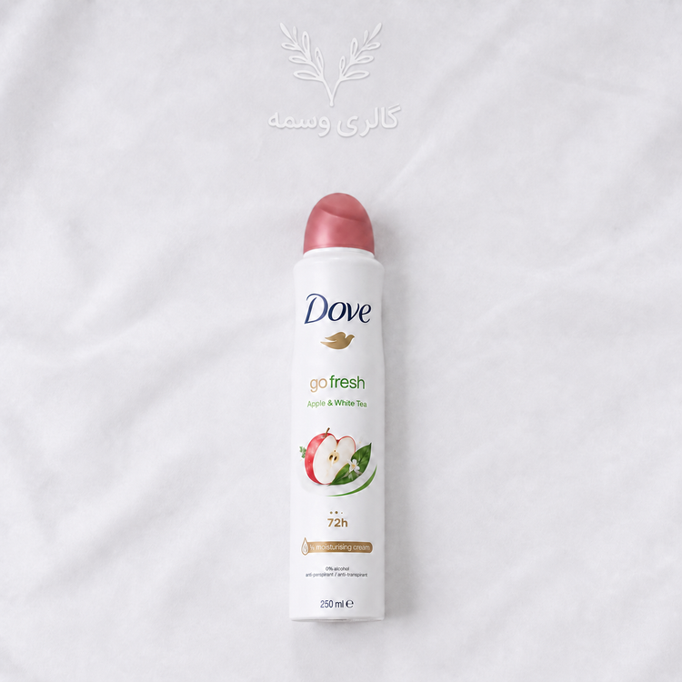 اسپری ضدتعریق زنانه داو Advanced Care Apple & White Tea اورجینال اصل UK طرح جدید - ۲۵۰ میلیلیتر