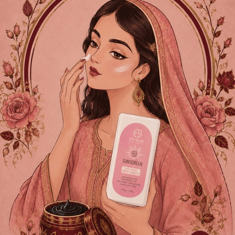 کرم ضد آفتاب استلین مدل Fade Spots صورتی SPF 50 حجم ۵۰ میلیلیتر