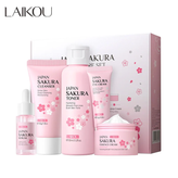 ست مراقبت پوست پنجتکه LAIKOU مدل Japan Sakura