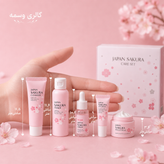 ست مراقبت پوست پنجتکه LAIKOU مدل Japan Sakura