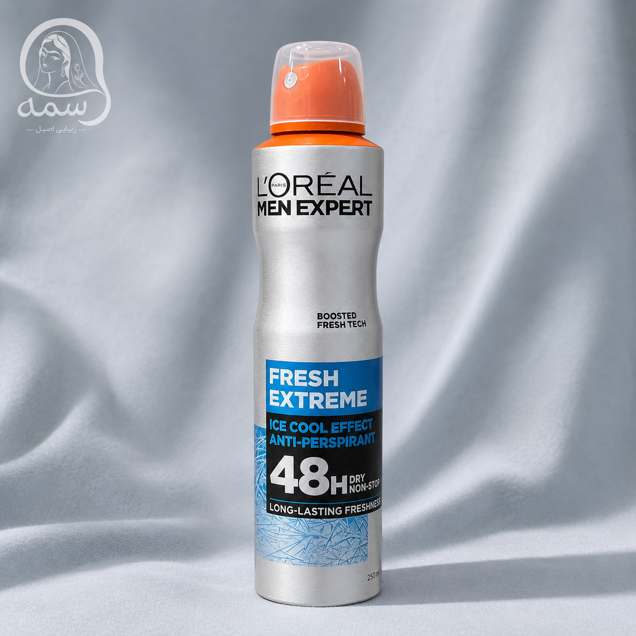اسپری ضدتعریق مردانه لورآل Men Expert مدل Fresh Extreme 48H حجم ۲۵۰ میل