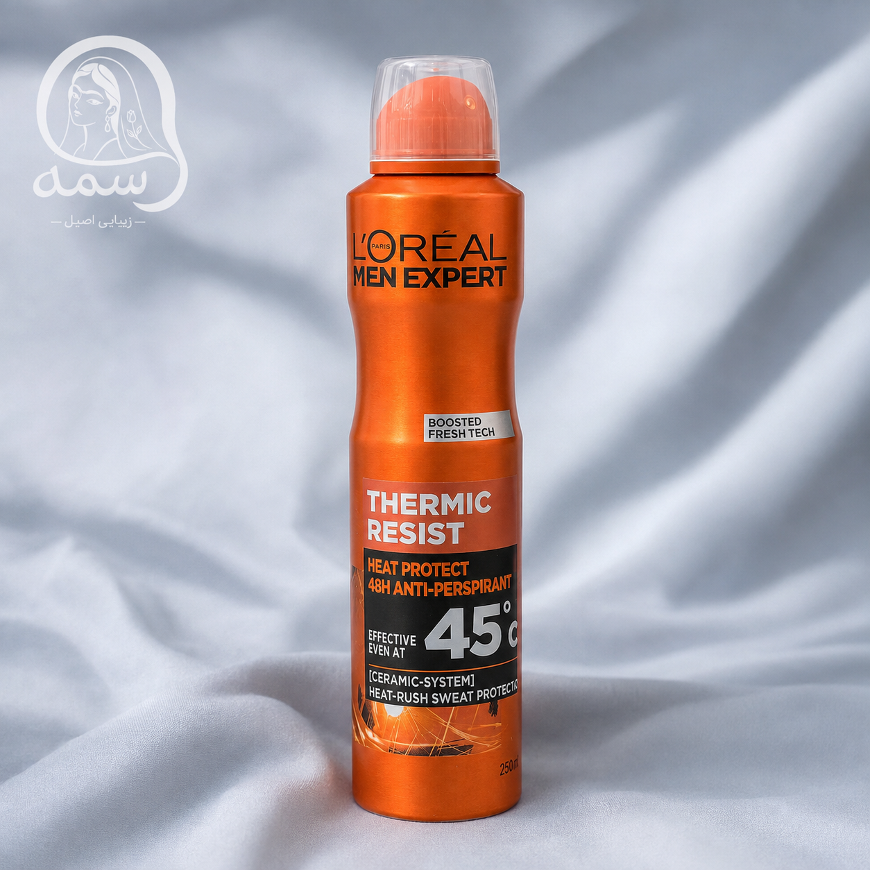 اسپری ضدتعریق مردانه لورآل Men Expert مدل Thermic Resist 48H حجم ۲۵۰ میل