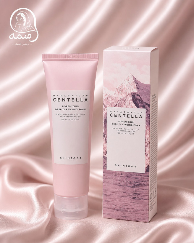 فوم شستوشوی صورت SKIN1004 مدل Madagascar Centella Ampoule حجم ۱۲۵ میلیلیتر