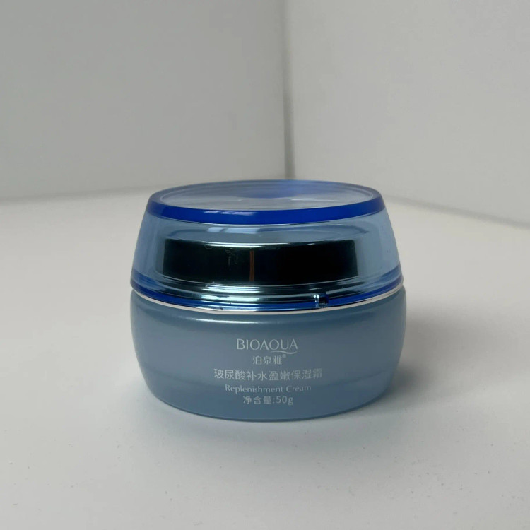 کرم آبرسان بیوآکوا Bioaqua مدل هیالورونیک اسید حجم ۵۰ گرم