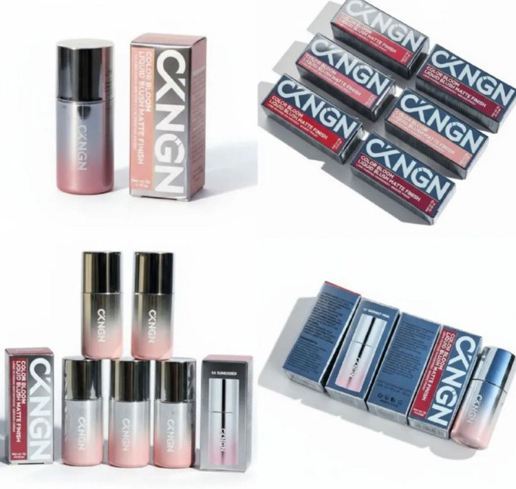 رژگونه مایع پددار CKNGN – ۶ رنگ