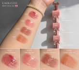رژ لب خیس پاپیونی GEGE BEAR مدل Bow Lip Tint براق و تینتی پینترستی– 4 رنگ