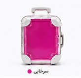 چمدان آرایشی مینی چرخدار (ارگانایزر و باکس فانتزی لوازم آرایش)-طرح باربی-سایز کوچک