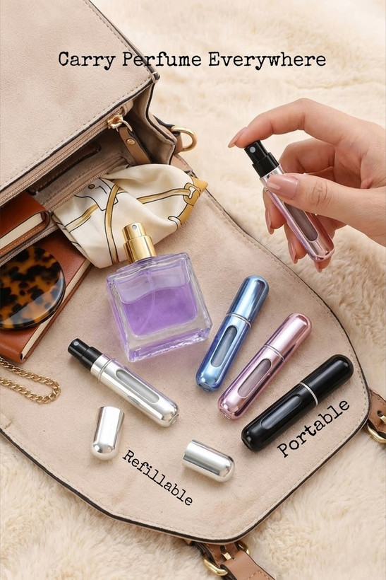 اتومایزر عطر و ادکلن فلزی