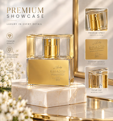 ادکلن جیبی زنانه برند کالکشن کد ۱۹۵ رایحه Shiseido Zen Gold حجم ۲۵ میل