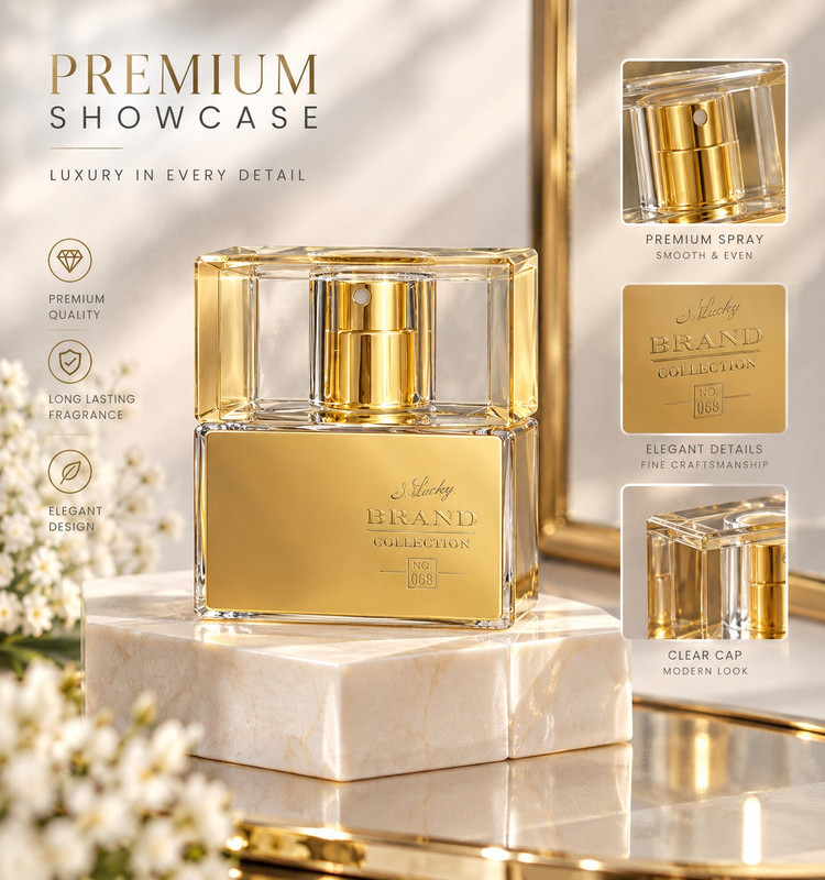 ادکلن جیبی زنانه برند کالکشن کد ۱۹۵ رایحه Shiseido Zen Gold حجم ۲۵ میل