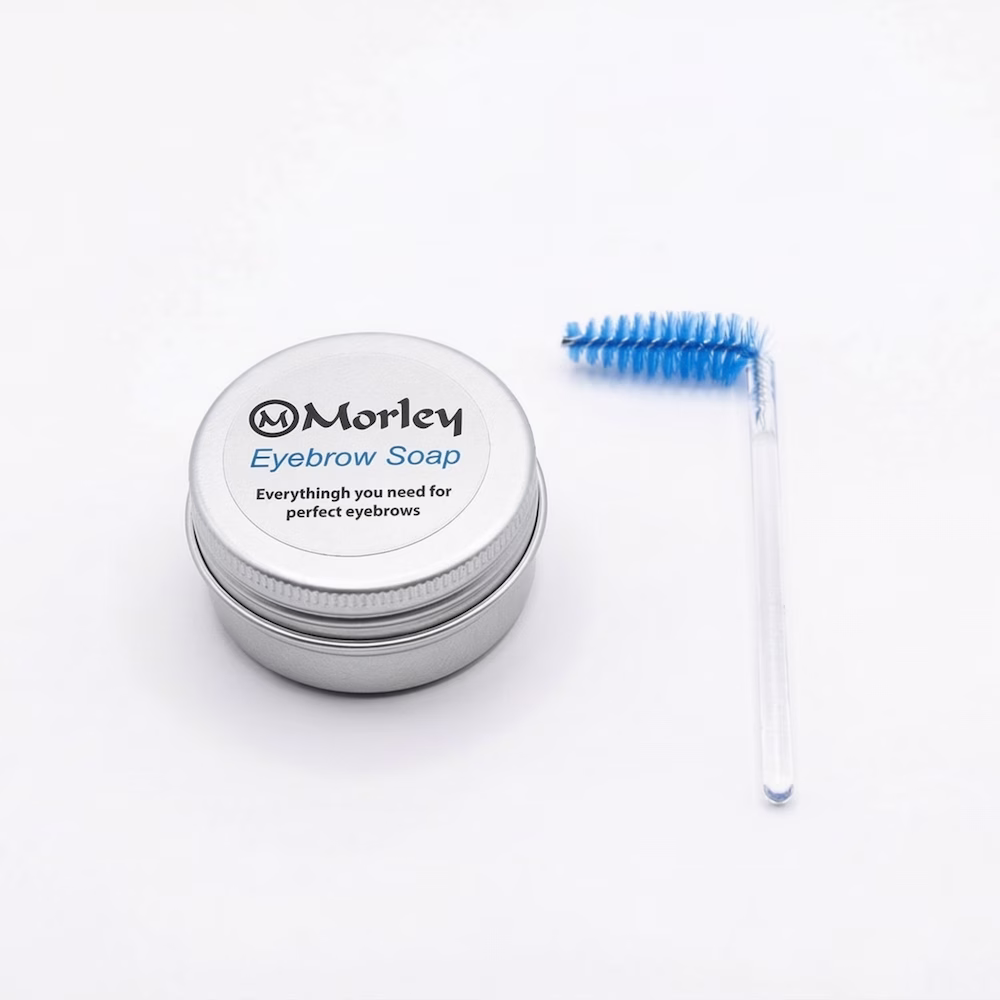 صابون لیفت و حالت‌دهنده ابرو مورلی Morley مدل Eyebrow Soap همراه برس
