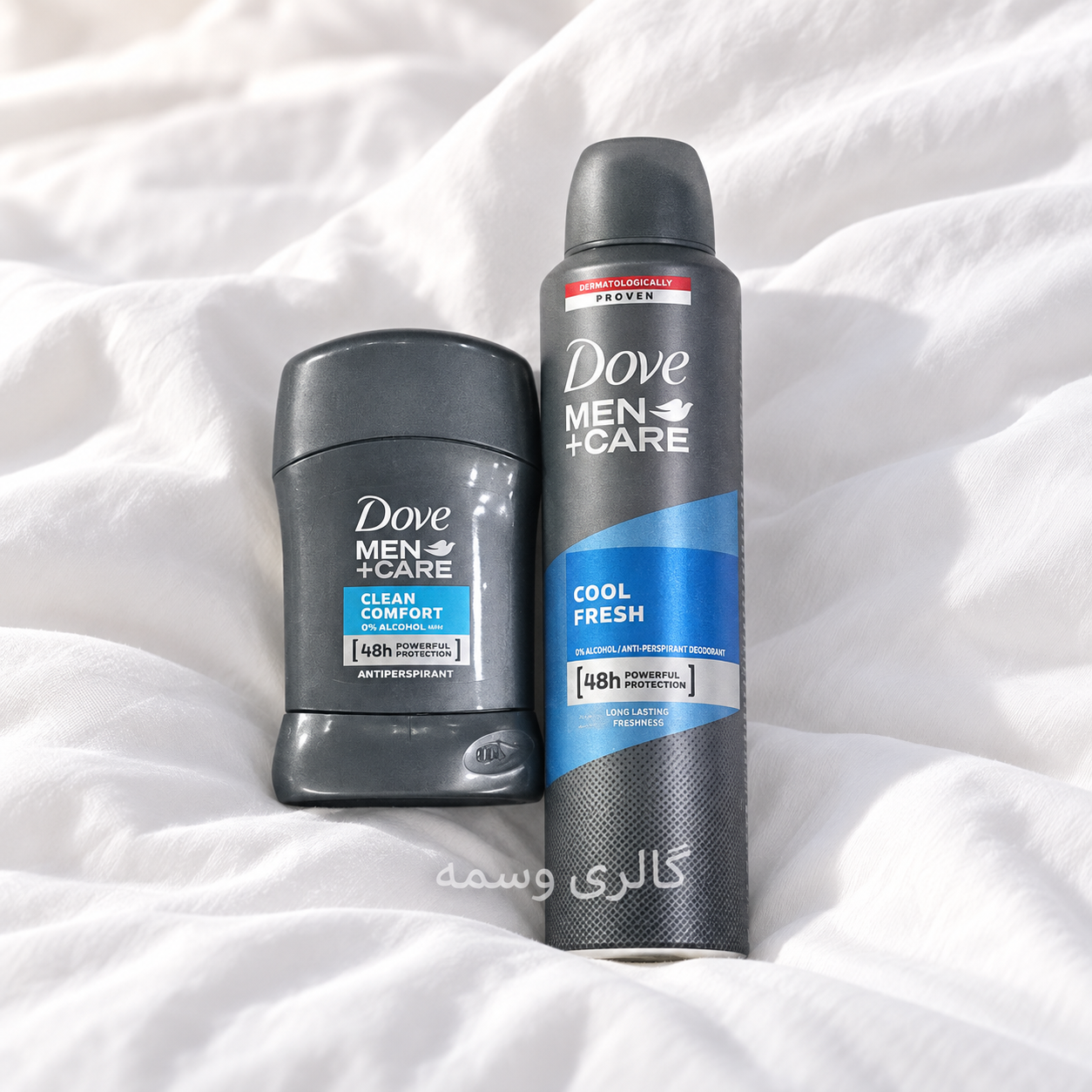 پک دوتایی ضدتعریق مردانه داو Men+Care شامل مام Clean Comfort و اسپری Cool Fresh