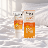 کرم ضدآفتاب بیرنگ EIN مدل Suntime SPF 50 فاقد چربی حجم ۴۰ میلیلیتر