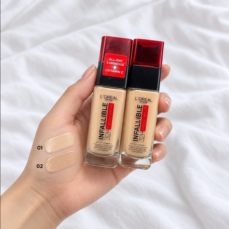 کرمپودر 32H Fresh Wear SPF 25 حجم ۳۰ میل