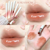 برق لب شیشهای کاکاشو سر فلزی مدل Glass Water Gloss | ۶ رنگ