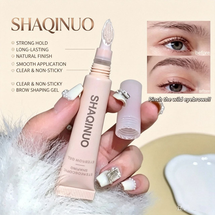 ژل ابروی SHAQINUO | فیکس تمیز و بدون سفیدک